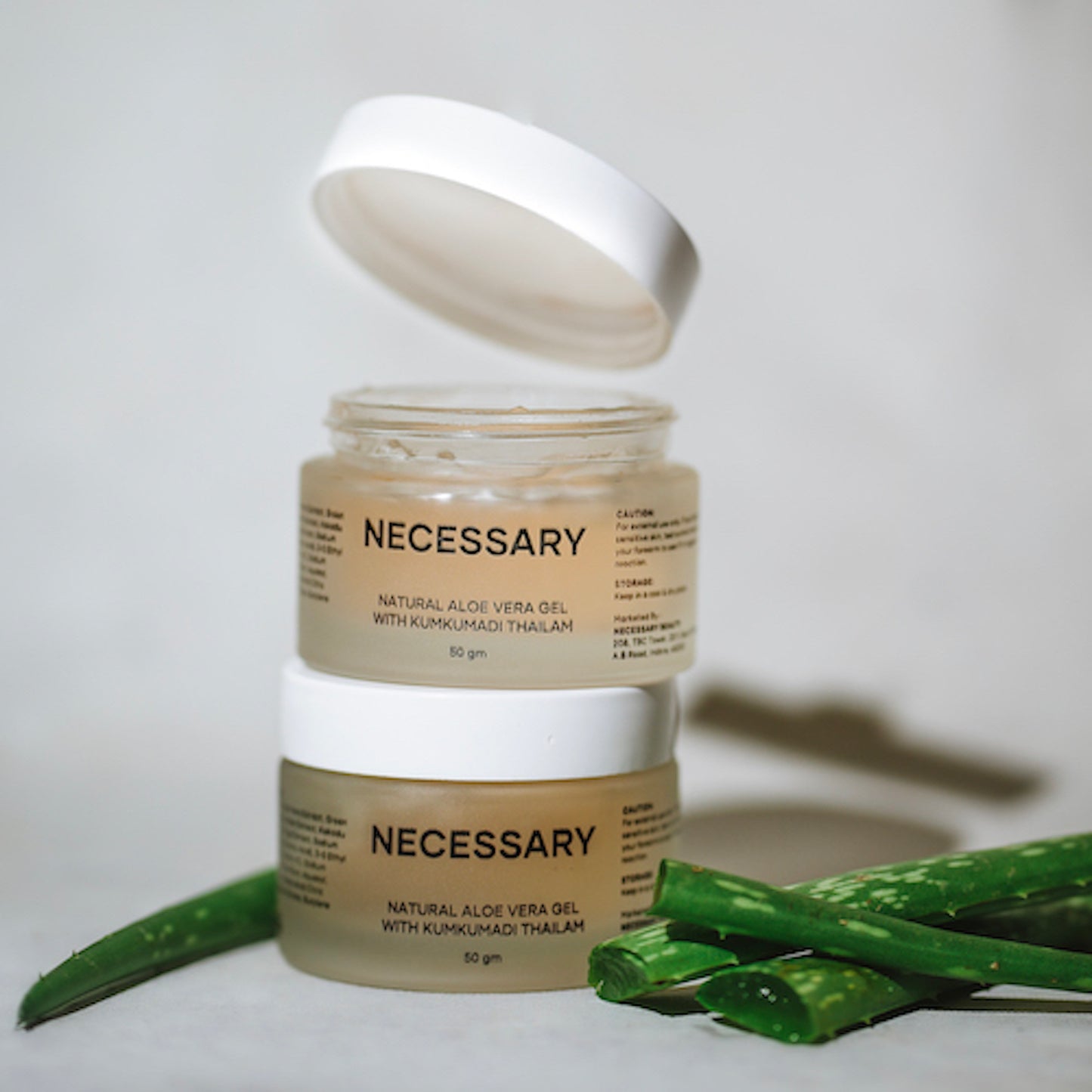 NATURAL ALOE VERA GEL WITH KUMKUMADI THAILAM