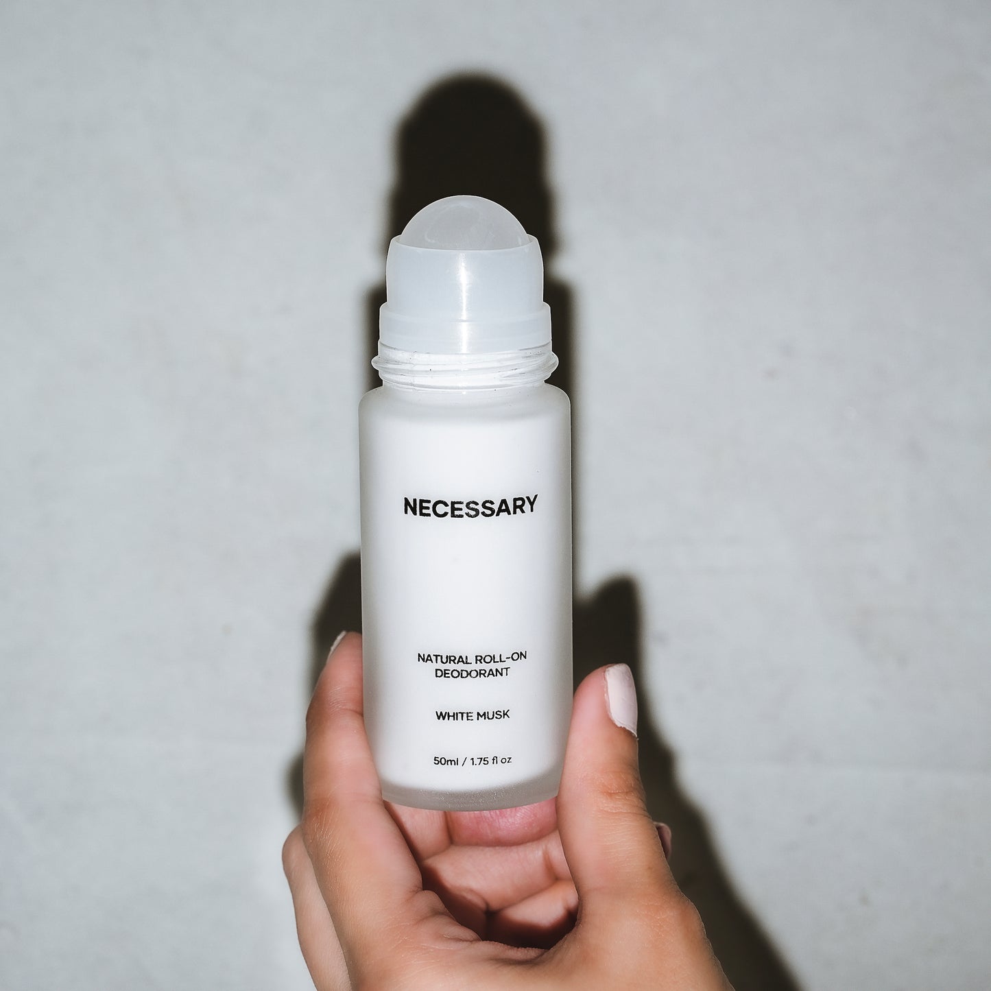 NATURAL ROLL-ON DEODORANT WHITE MUSK