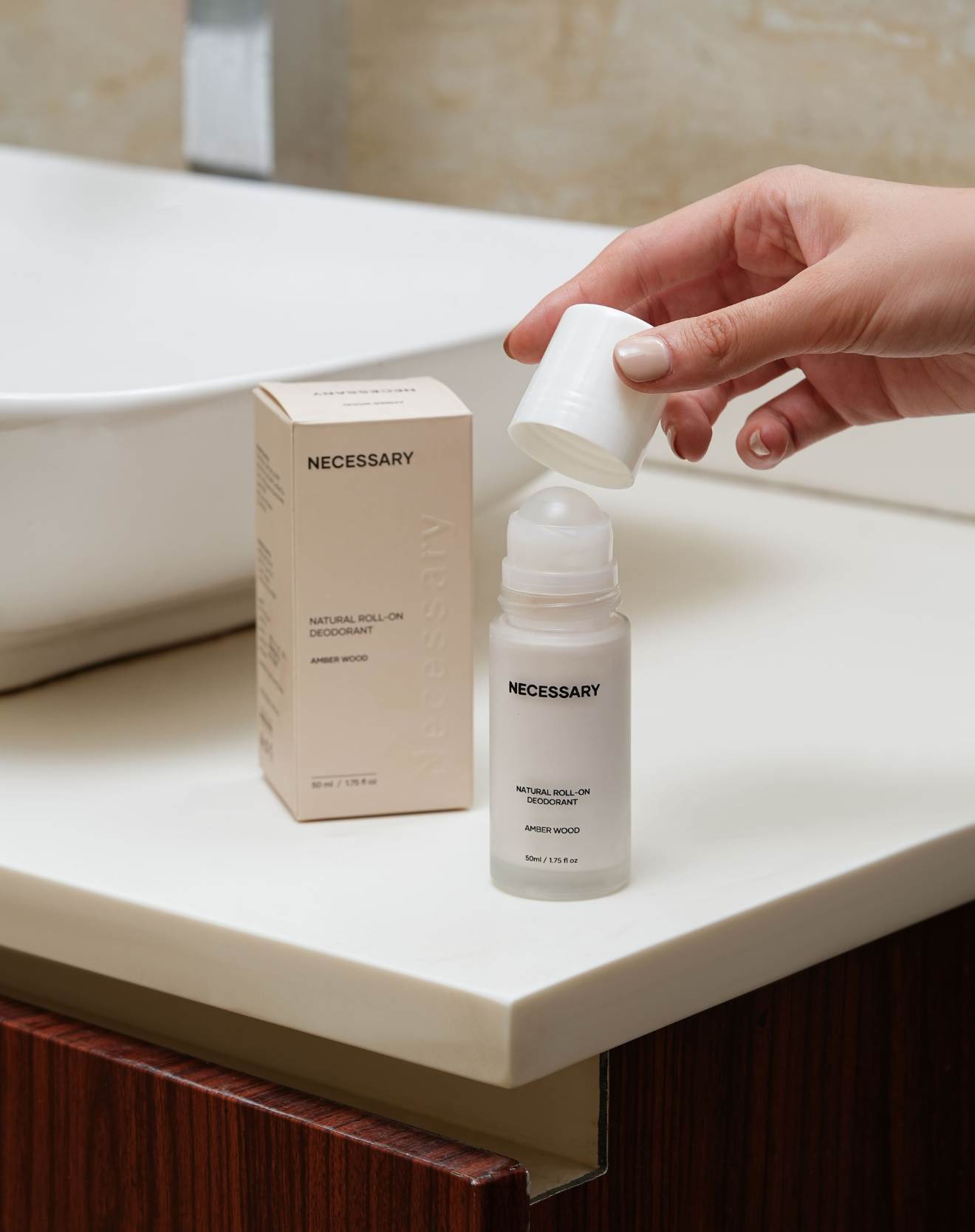 AMBER WOOD DEODORANT