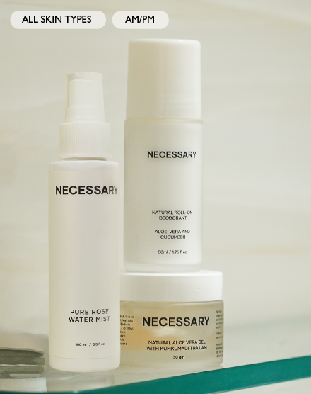 NECESSARY NATURAL SKINCARE TRIO